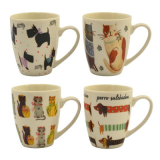 Kubek ceramiczny 250ml zwierzęta mix